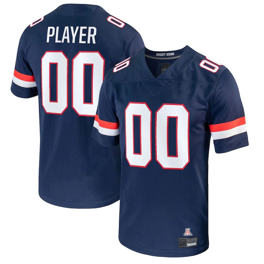Custom A.Wildcats Pick-A-Player NIL Replica Football Jersey Navy American Stitched College Jerseys