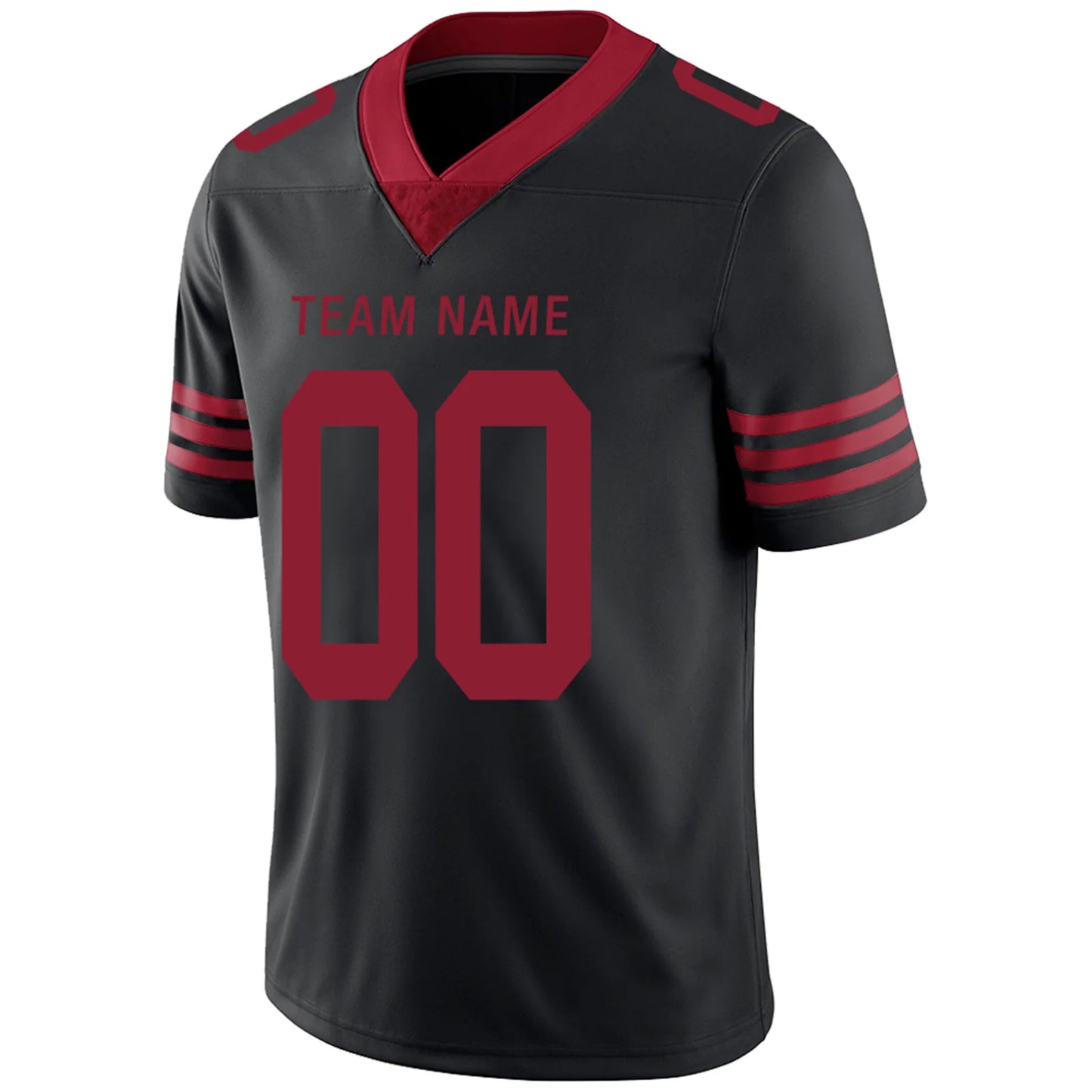 Custom SF.49ers Balck Personalized Design Your Own Name and Number for Men Women Youth Footbal Jerseys