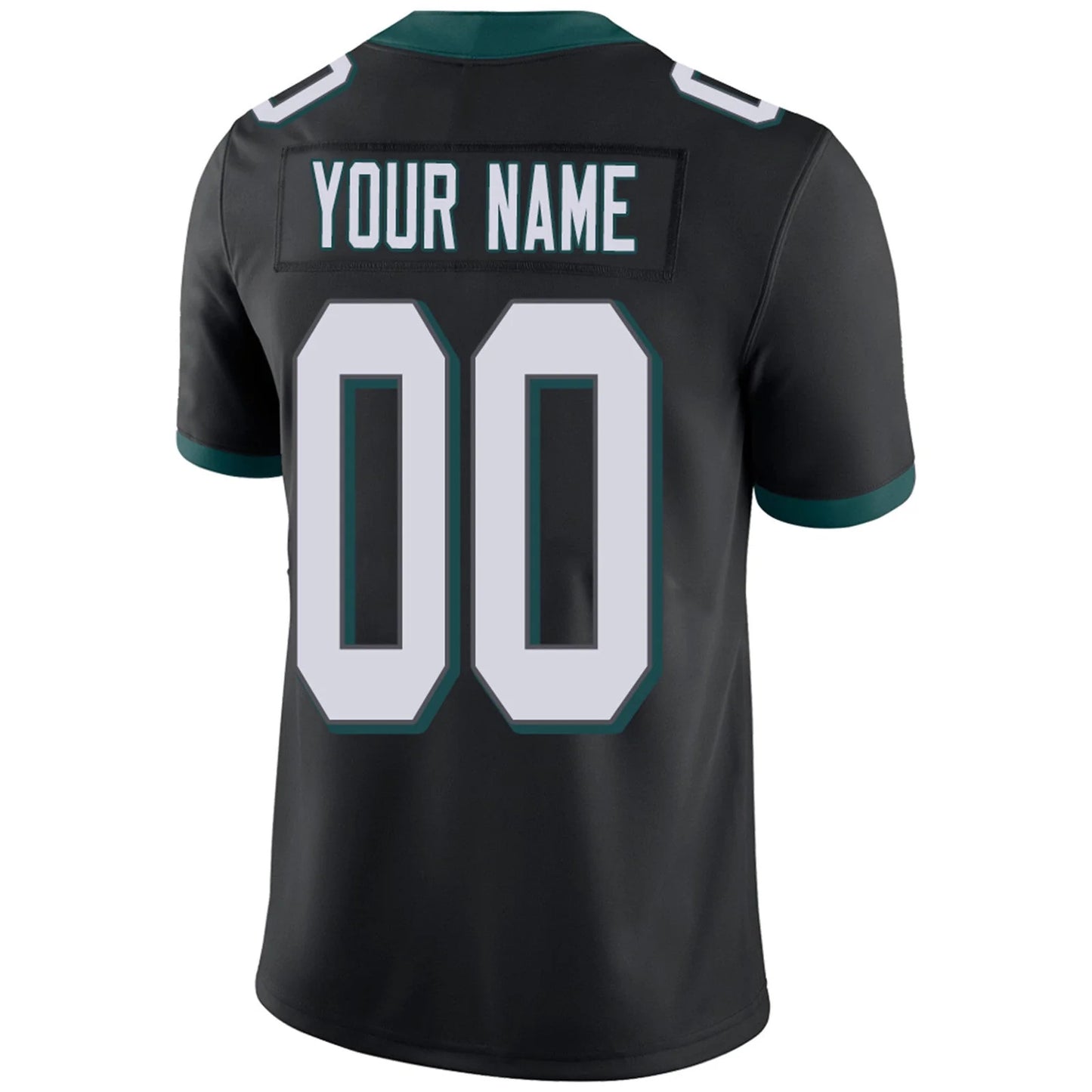 Custom P.Eagles Black Personalized Design Your Own Name and Number for Men Women Youth Footbal Jerseys