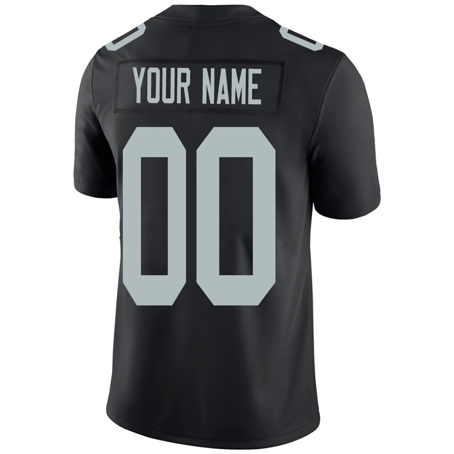 Custom LV.Raiders Black Personalized Design Your Own Name and Number for Men Women Youth Footbal Jerseys