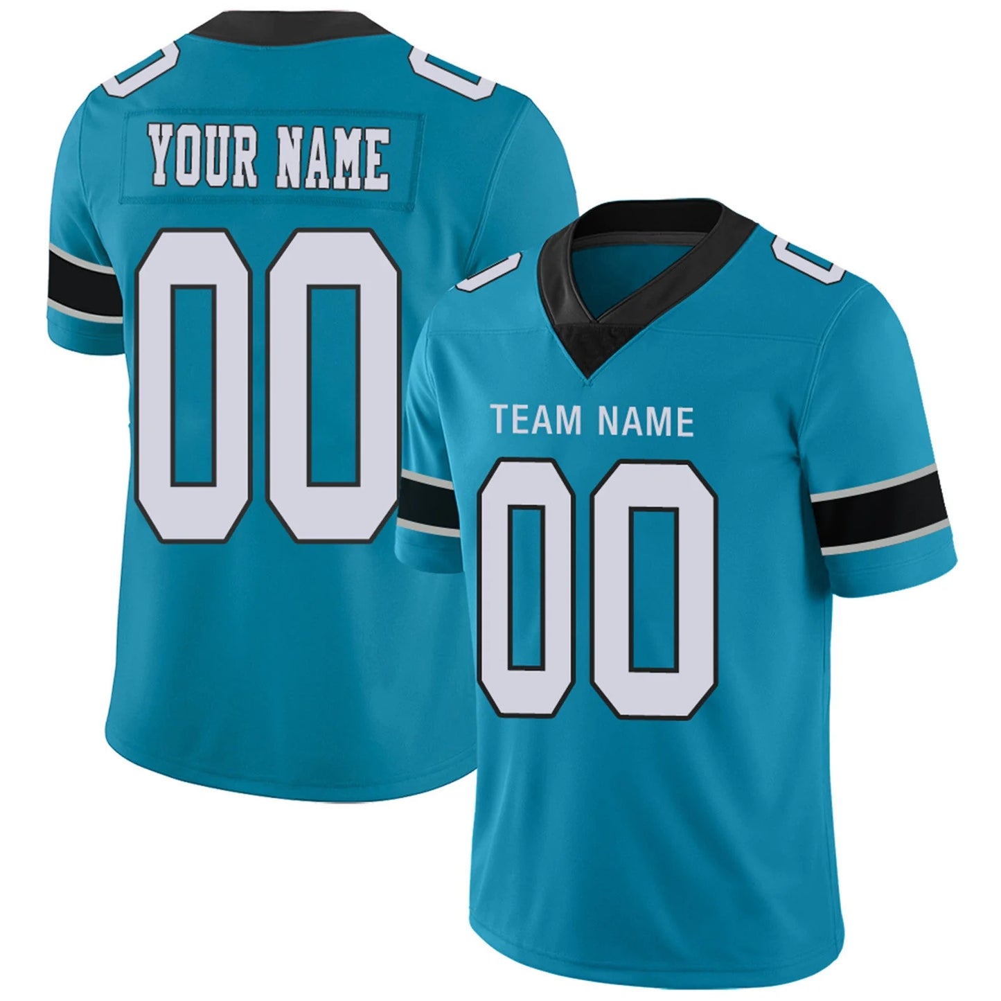 Custom C.Panthers Blue Personalized Design Your Own Name and Number for Men Women Youth Footbal Jerseys