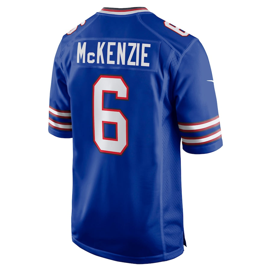 B.Bills #6 Isaiah McKenzie Royal Game Jersey American Stitched Football Jerseys