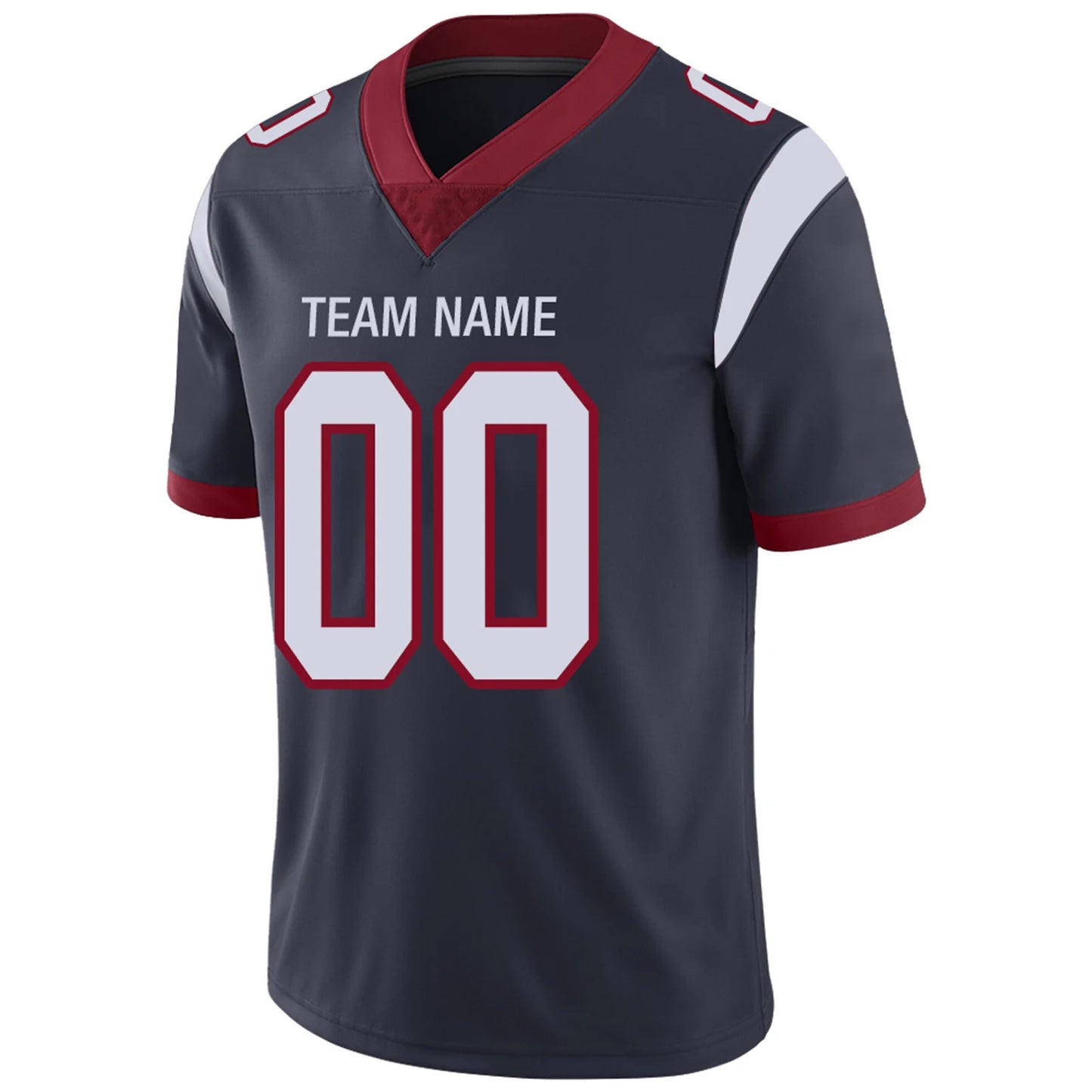 Custom H.Texans Navy Personalized Design Your Own Name and Number for Men Women Youth Footbal Jerseys