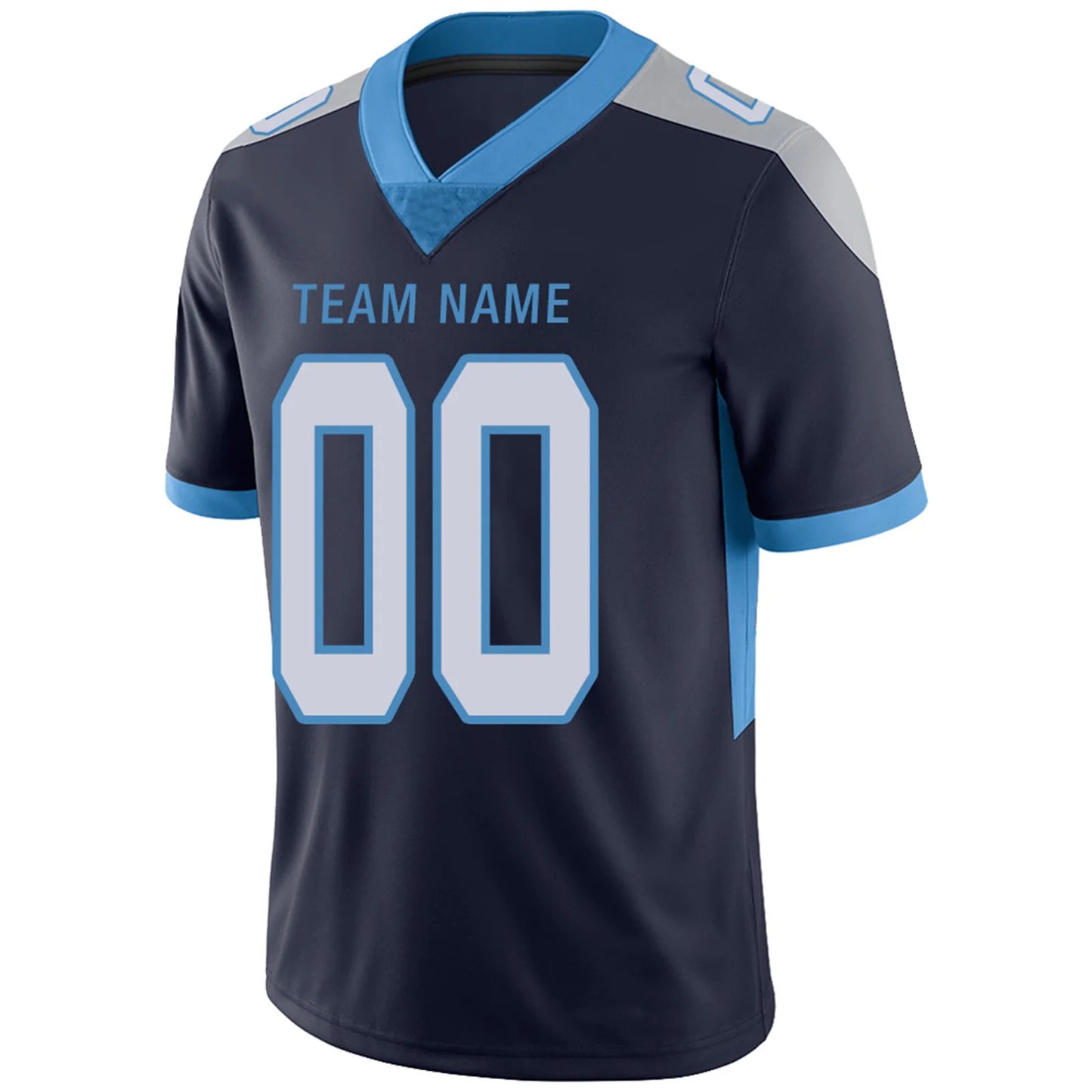 Custom T.Titans Navy Personalized Design Your Own Name and Number for Men Women Youth Footbal Jerseys