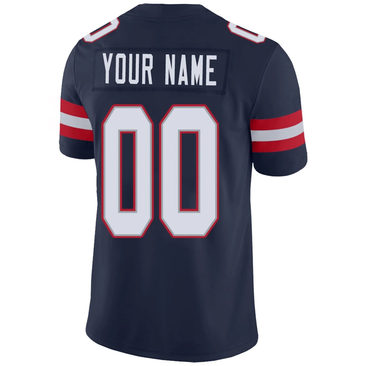 Custom NE.Patriots Navy Personalized Design Your Own Name and Number for Men Women Youth Footbal Jerseys