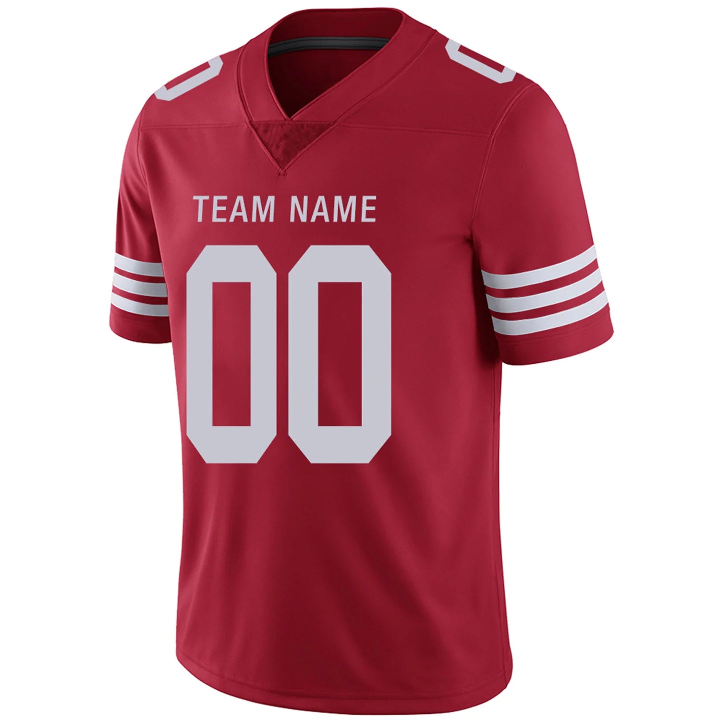 Custom SF.49ers Red Personalized Design Your Own Name and Number for Men Women Youth Footbal Jerseys