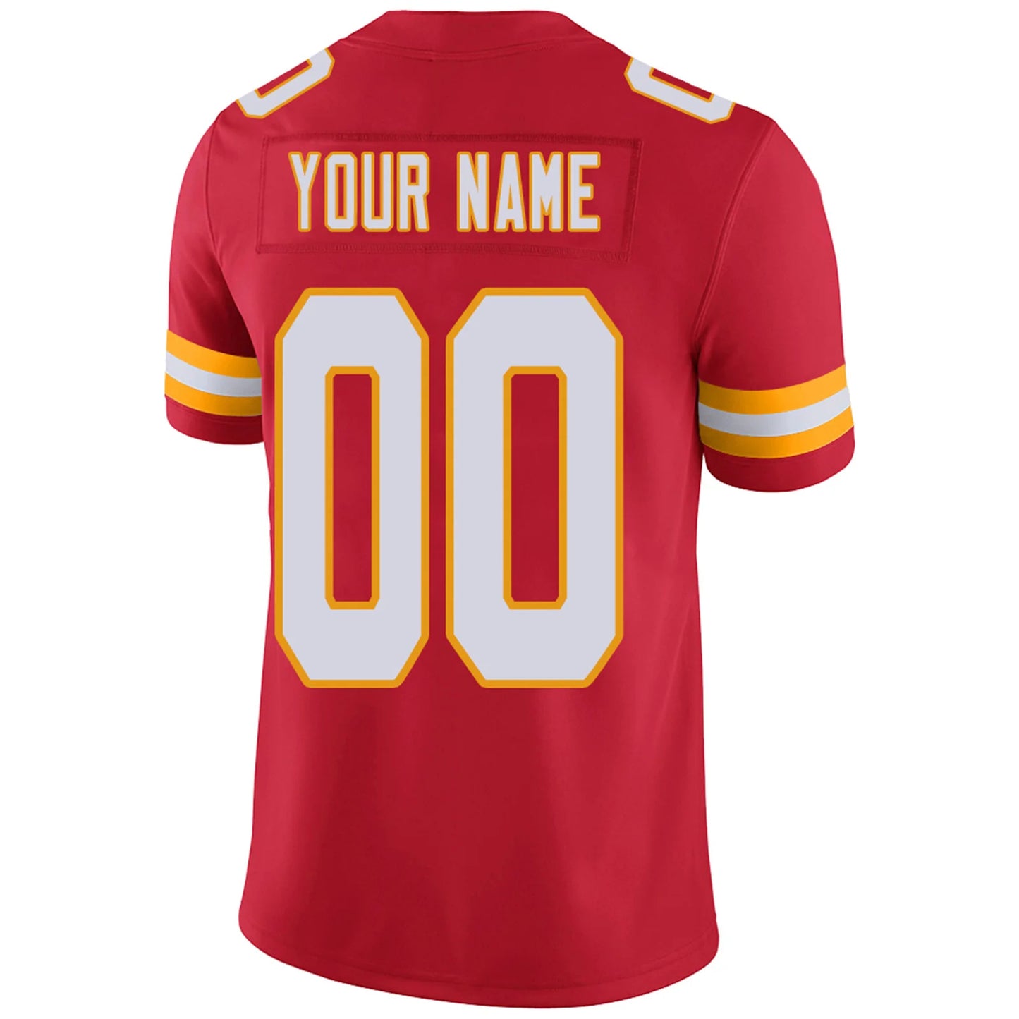 Custom KC.Chiefs Red Personalized Design Your Own Name and Number for Men Women Youth Footbal Jerseys