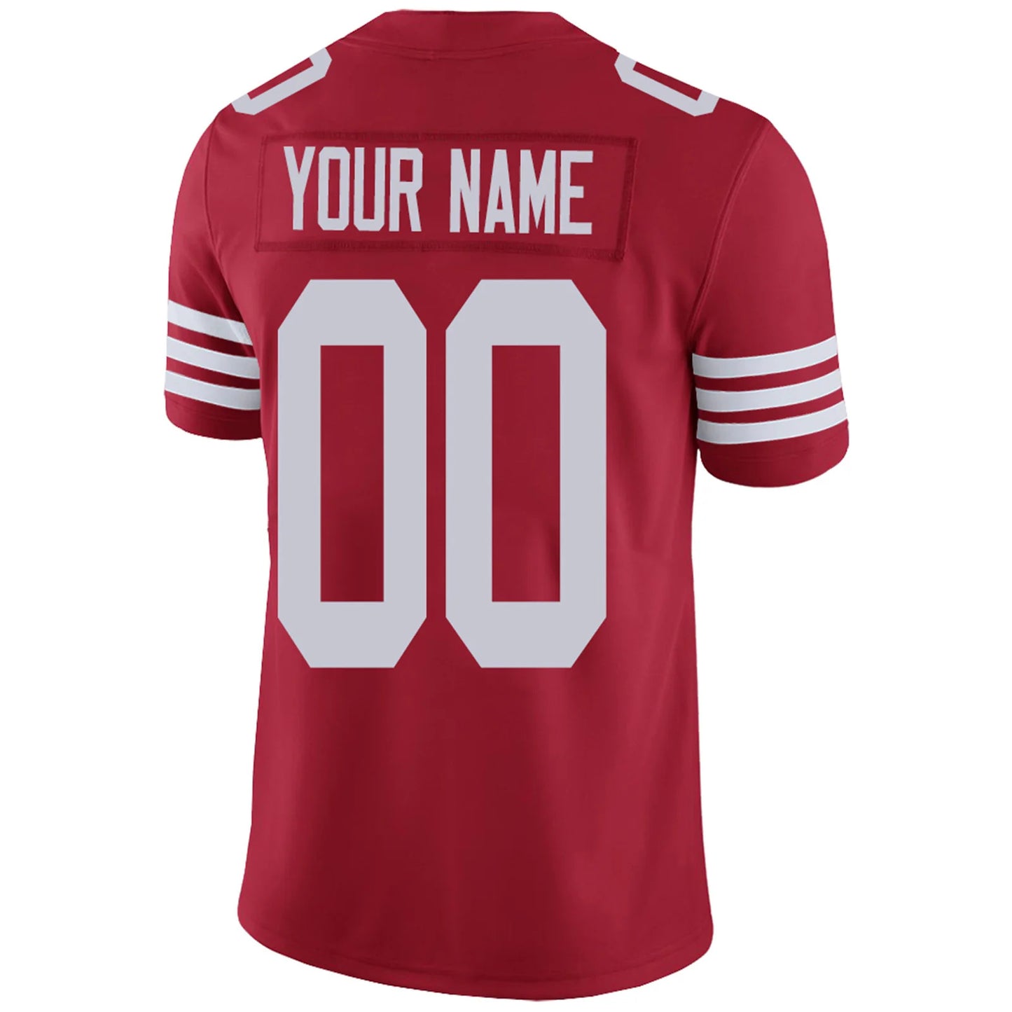Custom SF.49ers Red Personalized Design Your Own Name and Number for Men Women Youth Footbal Jerseys