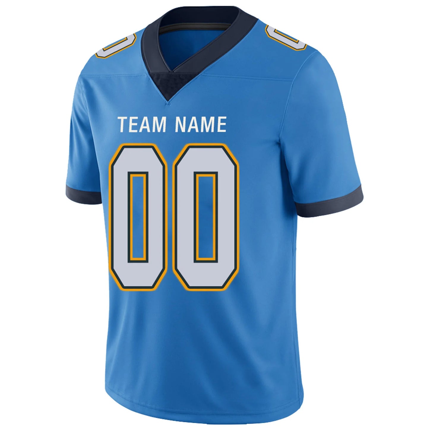 Custom LA.Chargers Royal Personalized Design Your Own Name and Number for Men Women Youth Footbal Jerseys