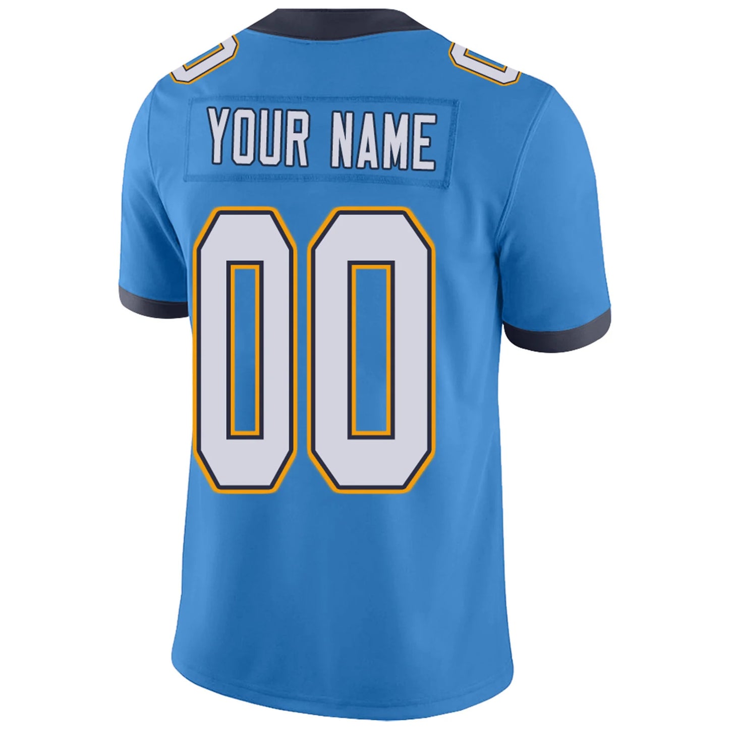 Custom LA.Chargers Royal Personalized Design Your Own Name and Number for Men Women Youth Footbal Jerseys