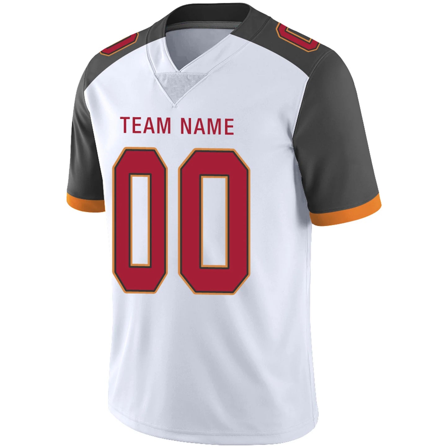 Custom TB.Buccaneers White Personalized Design Your Own Name and Number for Men Women Youth Footbal Jerseys