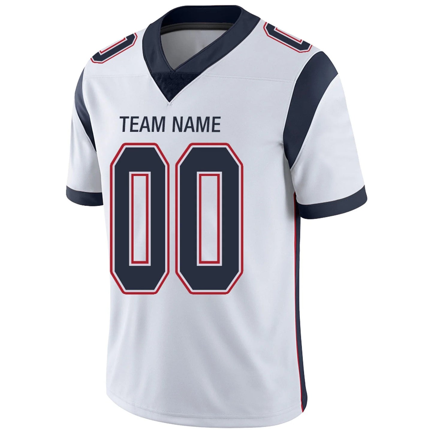 Custom NE.Patriots White Personalized Design Your Own Name and Number for Men Women Youth Footbal Jerseys