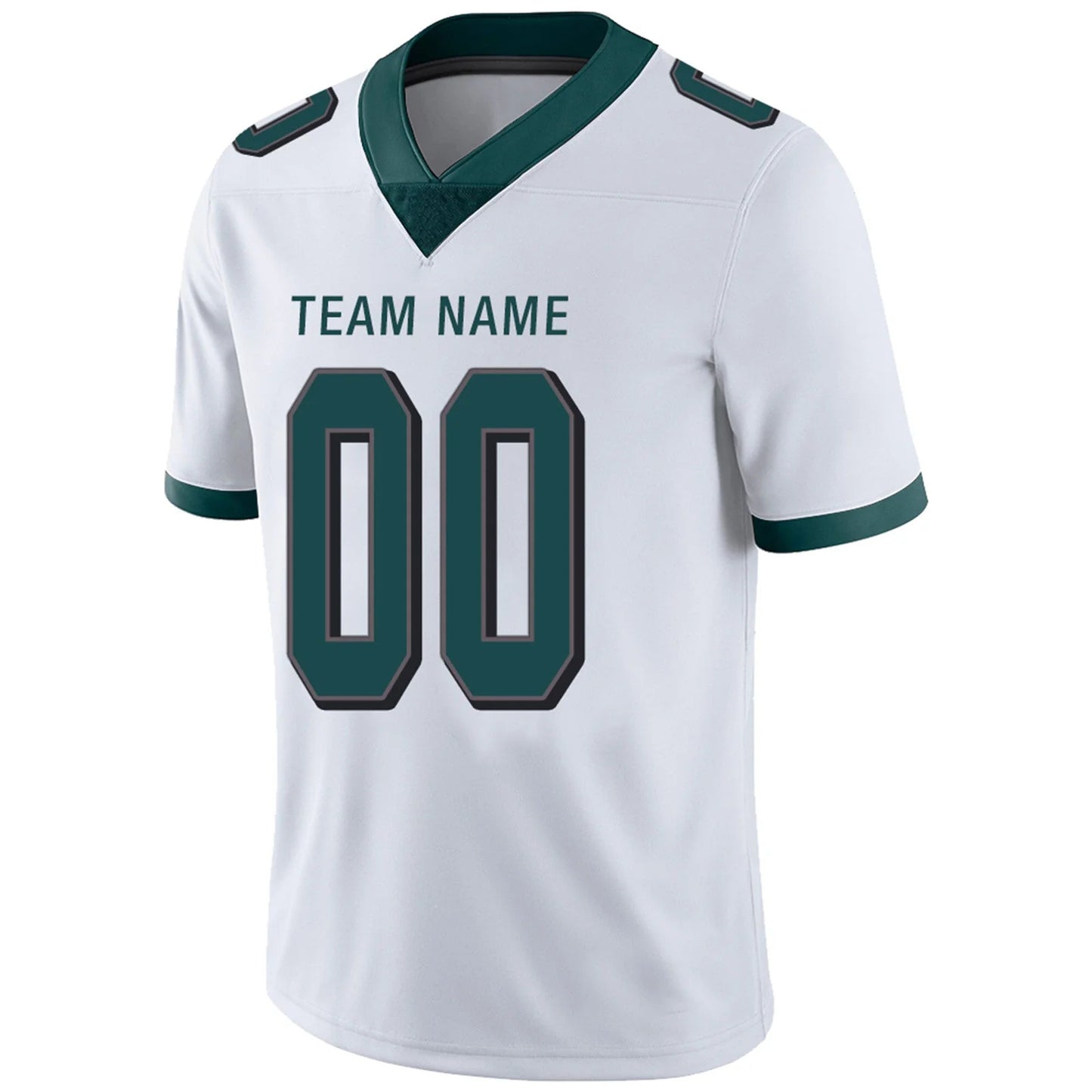 Custom P.Eagles White Personalized Design Your Own Name and Number for Men Women Youth Footbal Jerseys