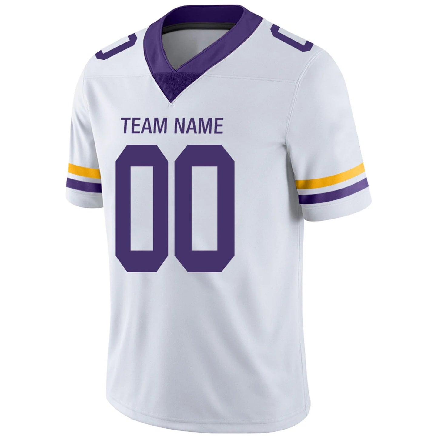 Custom MN.Vikings White Personalized Design Your Own Name and Number for Men Women Youth Footbal Jerseys