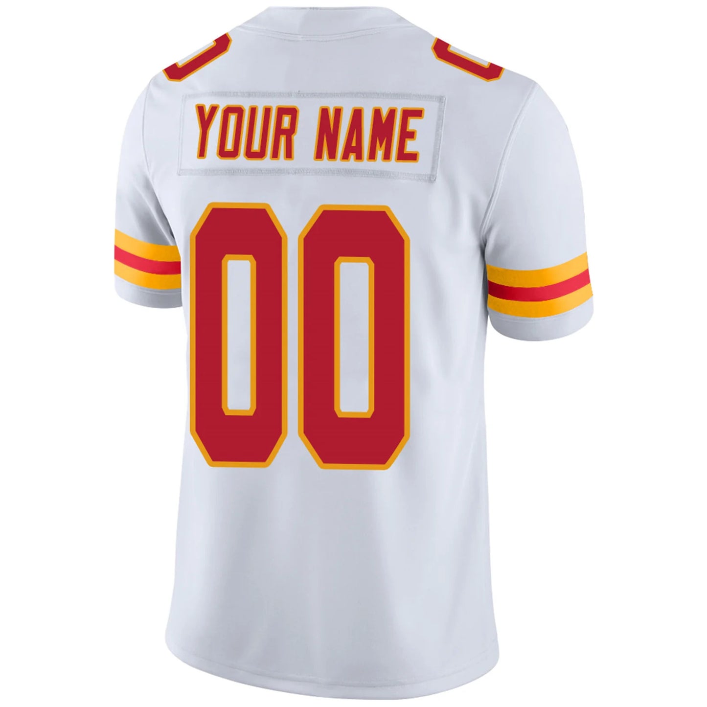 Custom KC.Chiefs White Personalized Design Your Own Name and Number for Men Women Youth Footbal Jerseys