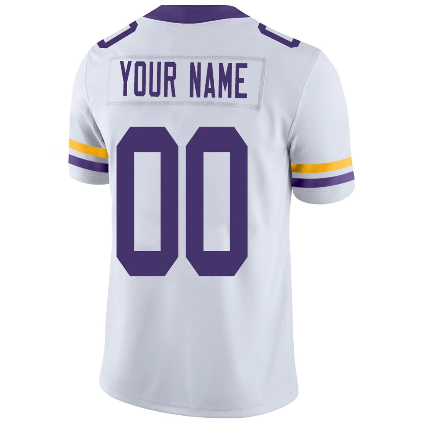 Custom MN.Vikings White Personalized Design Your Own Name and Number for Men Women Youth Footbal Jerseys