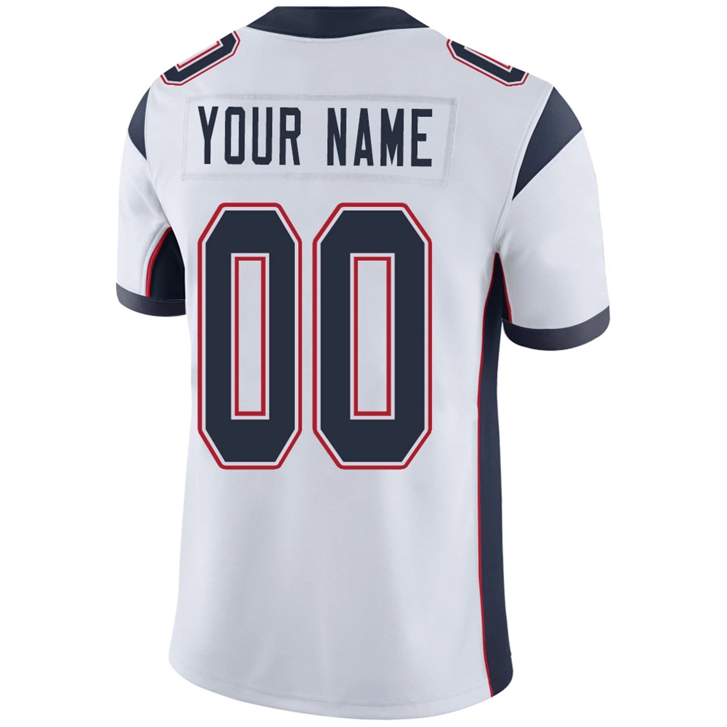 Custom NE.Patriots White Personalized Design Your Own Name and Number for Men Women Youth Footbal Jerseys