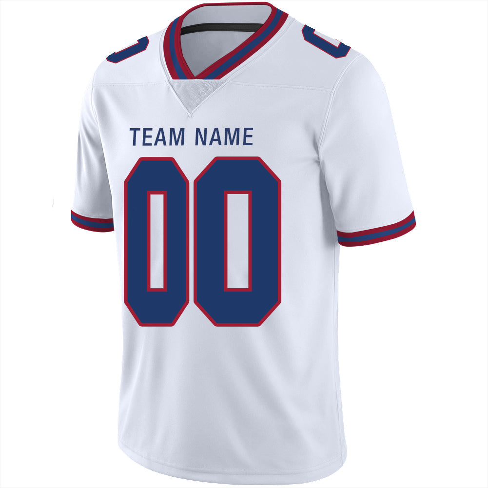 Custom NY.Jets Stitched American Football Jerseys Personalize Birthday Gifts White Jersey