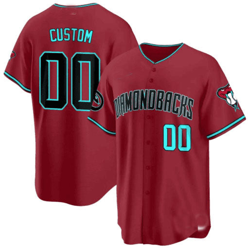 Arizona Diamondbacks 2024 Cool Base Custom Jersey ¡§C All Stitched Baseball Jersey