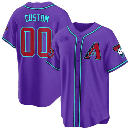 Arizona Diamondbacks 2024 Cool Base Custom Jersey V2 ¡§C All Stitched Baseball Jersey