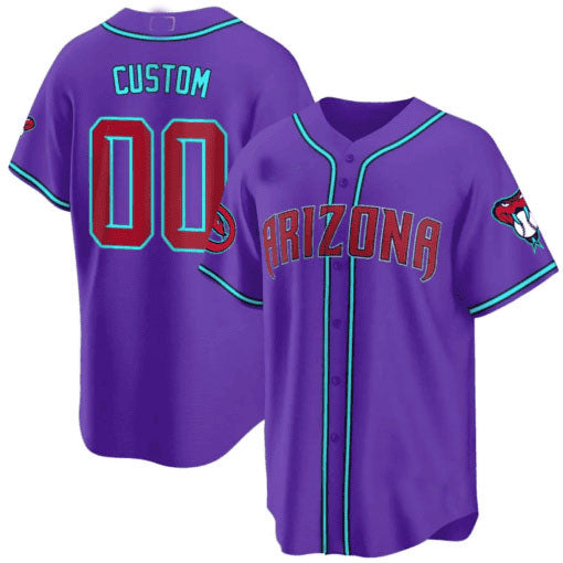 Arizona Diamondbacks 2024 Cool Base Custom Jersey V2 ¡§C All Stitched Baseball Jersey