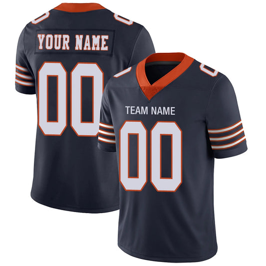 Custom C.Bears Navy Personalized Design Your Own Name and Number for Men Women Youth Footbal Jerseys