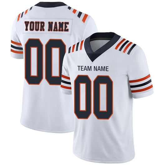 Custom C.Bears White Personalized Design Your Own Name and Number for Men Women Youth Footbal Jerseys