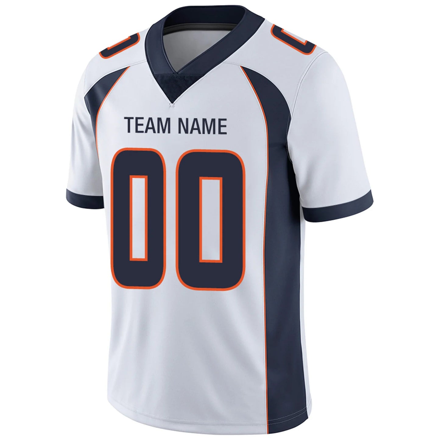 Custom D.Broncos White Personalized Design Your Own Name and Number for Men Women Youth Footbal Jerseys