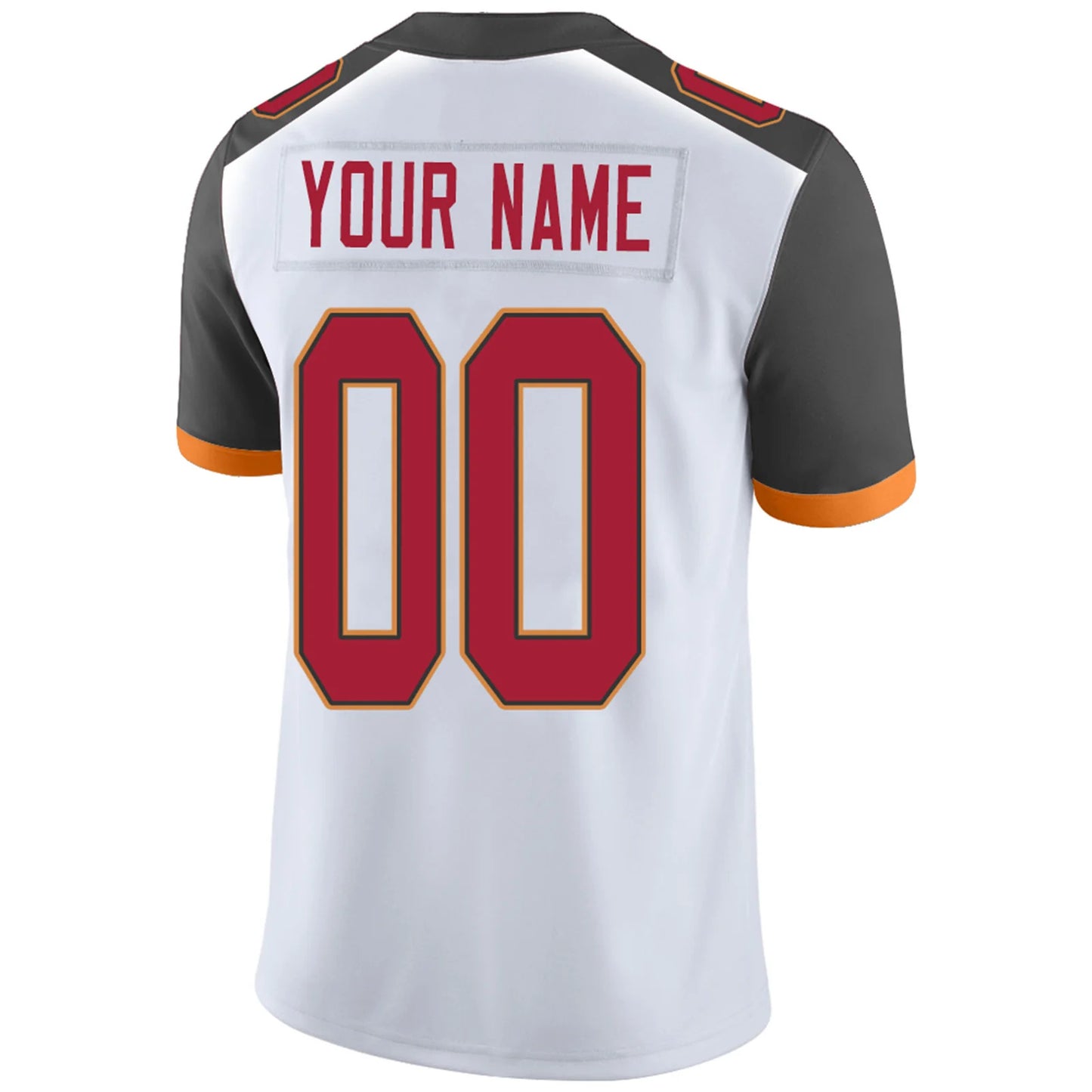 Custom TB.Buccaneers White Personalized Design Your Own Name and Number for Men Women Youth Footbal Jerseys
