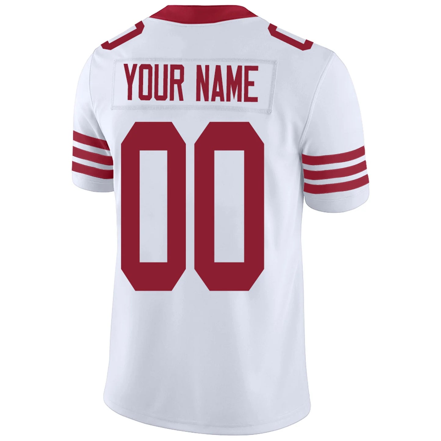 Custom SF.49ers White Personalized Design Your Own Name and Number for Men Women Youth Footbal Jerseys